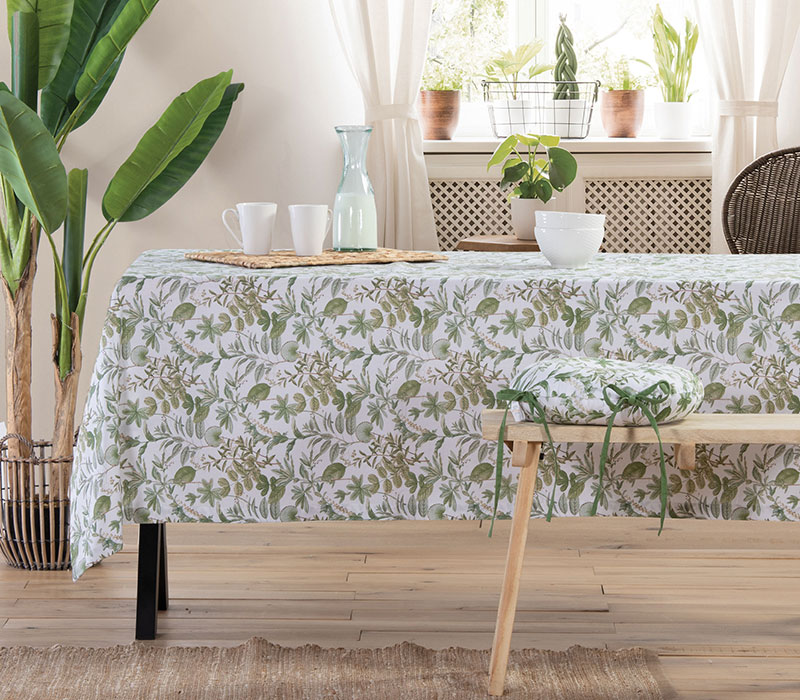 NEF-NEF ΤΡΑΠΕΖΟΜΑΝΤΗΛΟ DAY MAKER 140X140, 50% BAMB-50% ΠΟΛΥΕΣΤΕΡΑΣ