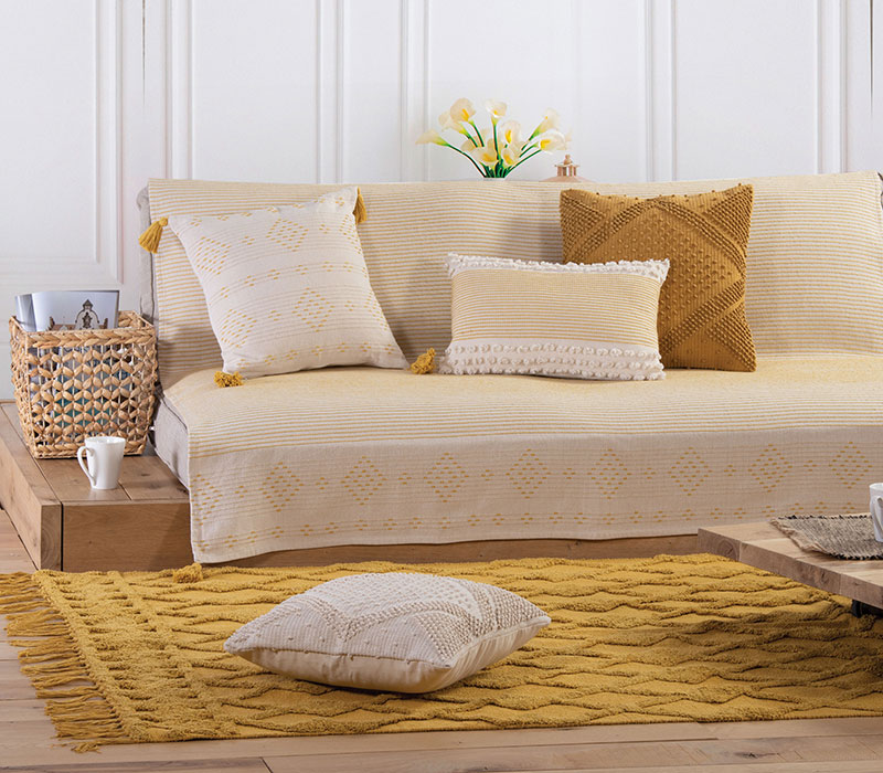 NEF-NEF ΡΙΧΤΑΡΙ ΤΕΤΡΑΘΕΣΙΟΥ ΚΑΝΑΠΕ VALUE 180Χ350, 100% BAMBAKI - Image 2