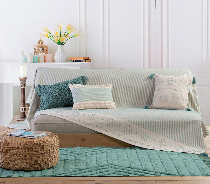 NEF-NEF ΡΙΧΤΑΡΙ ΤΕΤΡΑΘΕΣΙΟΥ ΚΑΝΑΠΕ VALUE 180Χ350, 100% BAMBAKI - Image 3