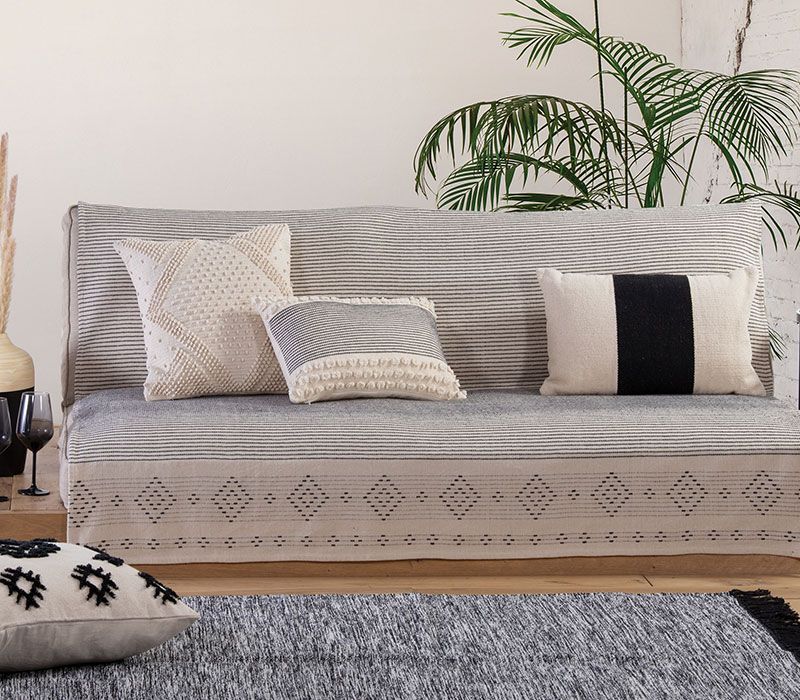 NEF-NEF ΡΙΧΤΑΡΙ ΤΕΤΡΑΘΕΣΙΟΥ ΚΑΝΑΠΕ VALUE 180Χ350, 100% BAMBAKI - Image 4