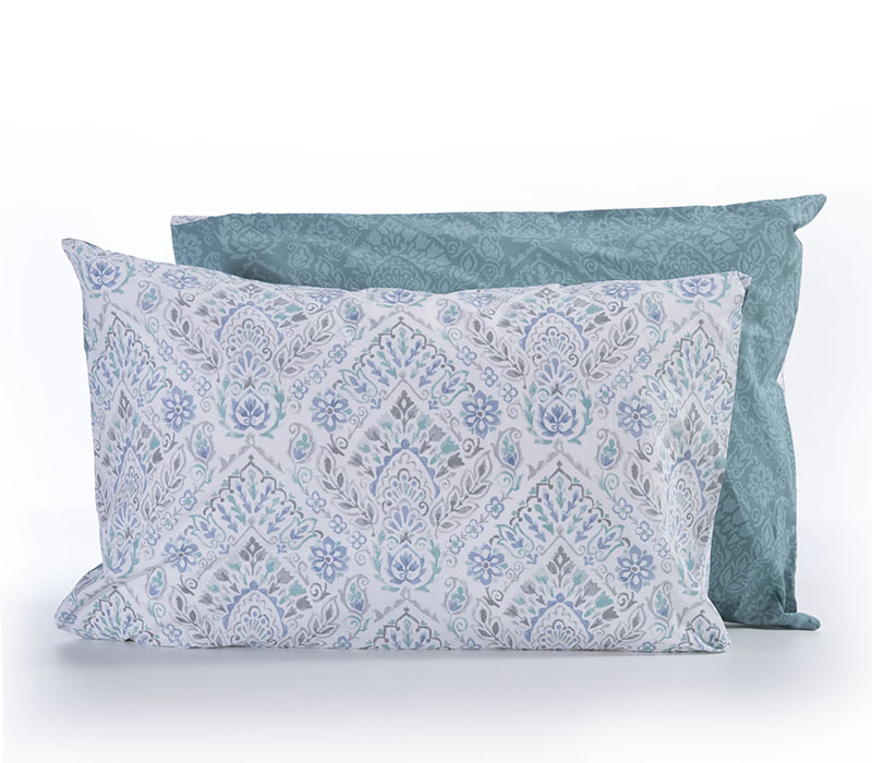 NEF-NEF ΜΑΞΙΛΑΡΟΘΗΚΗ MARCH BLUE 52X72, 100% BAMBAKI