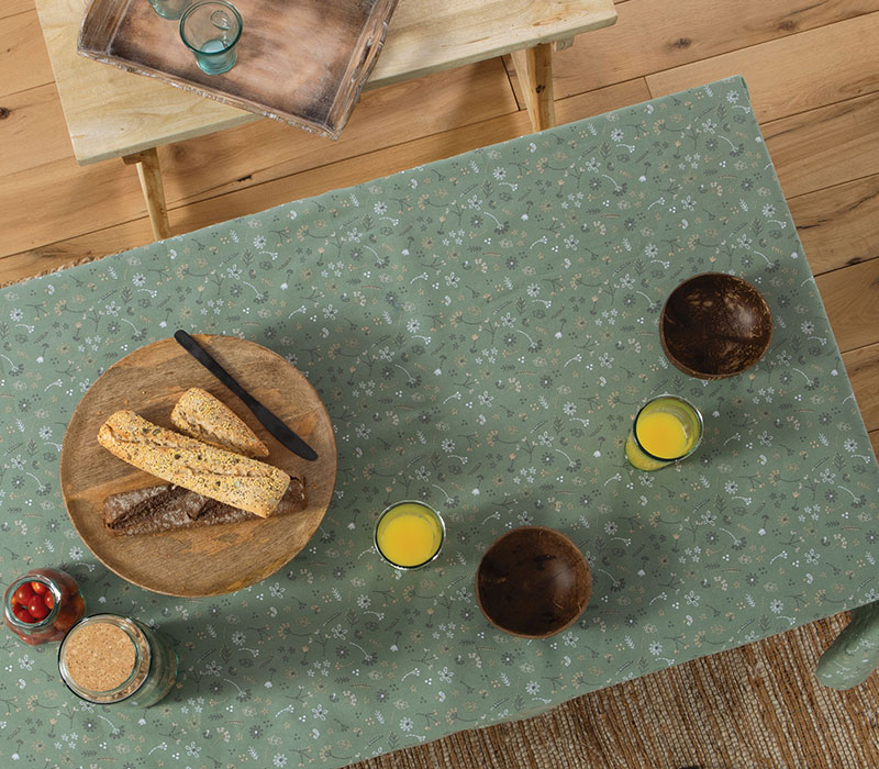 NEF-NEF ΤΡΑΠΕΖΟΜΑΝΤΗΛΟ LOVING 140X180, 50% BAMB -50% ΠΟΛ - Image 2