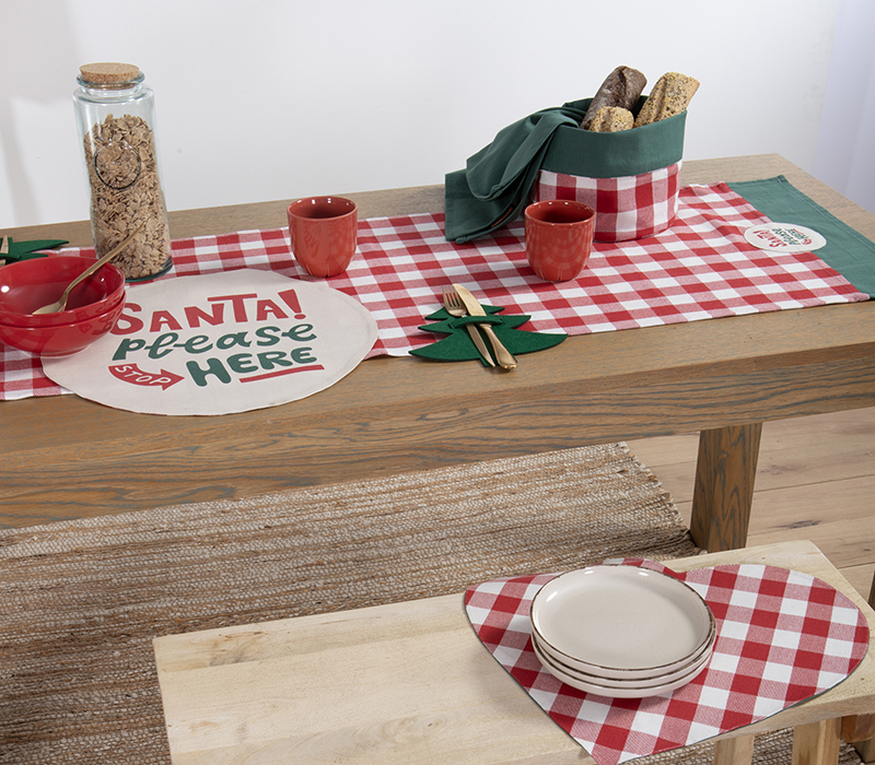 NEF-NEF ΧΡΙΣΤΟΥΓΕΝΝΙΑΤΙΚΗ ΤΡΑΒΕΡΣΑ SANTA PLEASE 45Χ150 - Image 3