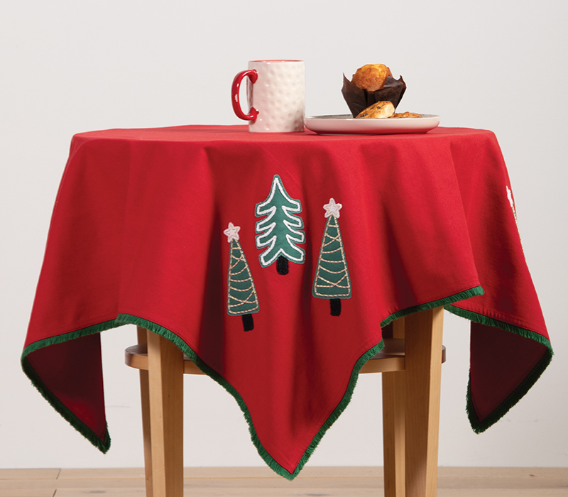 NEF-NEF ΧΡΙΣΤΟΥΓΕΝΝΙΑΤΙΚΟ ΤΡΑΠΕΖΟΜΑΝΤΗΛΟ JINGLE BELLS 100X100