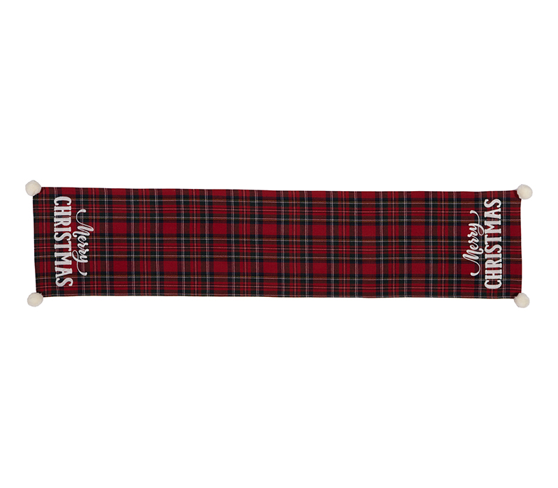 NEF-NEF ΧΡΙΣΤΟΥΓΕΝΝΙΑΤΙΚΗ ΤΡΑΒΕΡΣΑ RED CHECK 33X150 - Image 2