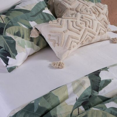 NEF-NEF ΣΕΤ ΣΕΝΤΟΝΙΑ ΜΟΝΑ TROPICANA 170X270, 100% ΒΑΜΒΑΚΙ - Image 2