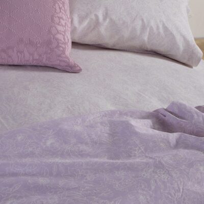 NEF-NEF ΣΕΤ ΣΕΝΤΟΝΙΑ ΜΟΝΑ GARNET ΜΕ ΛΑΣΤΙΧΟ, 100% ΒΑΜΒΑΚΙ - Image 3