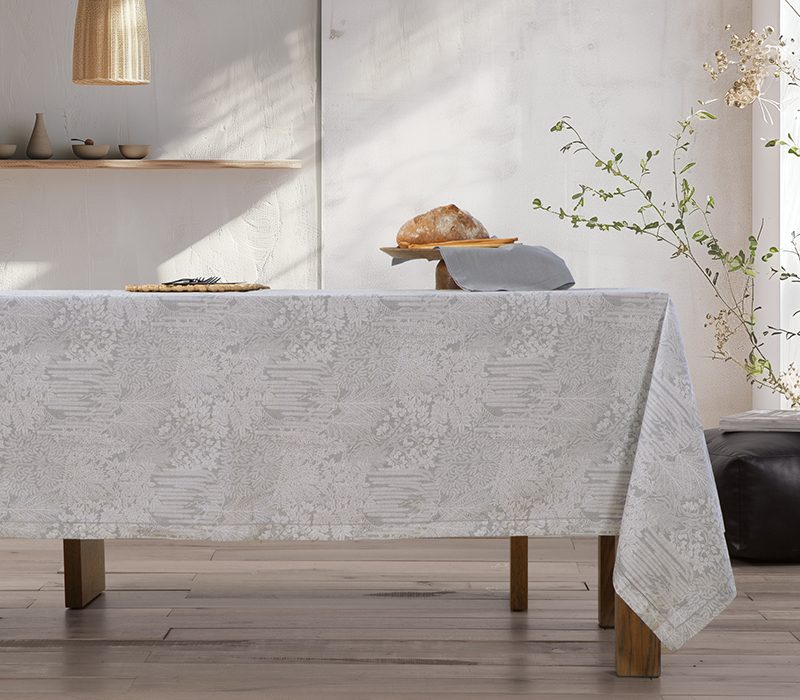 NEF-NEF ΤΡΑΠΕΖΟΜΑΝΤΗΛΟ THRON 150X300, 100% BAMBAKI