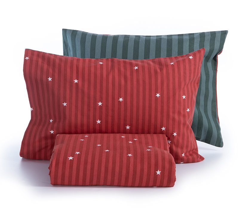 NEF-NEF ΣΕΤ ΠΑΠΛΩΜΑΤΟΘΗΚΗ ΜΟΝΗ STRAIGHT TO CHRISTMAS 160X230, 100% BAMBAKI - Image 3