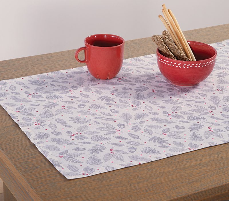 NEF-NEF ΧΡΙΣΤΟΥΓΕΝΝΙΑΤΙΚΗ ΤΡΑΒΕΡΣΑ XMASS PLANT 45Χ140, 50% BAMB-50% ΠΟΛ