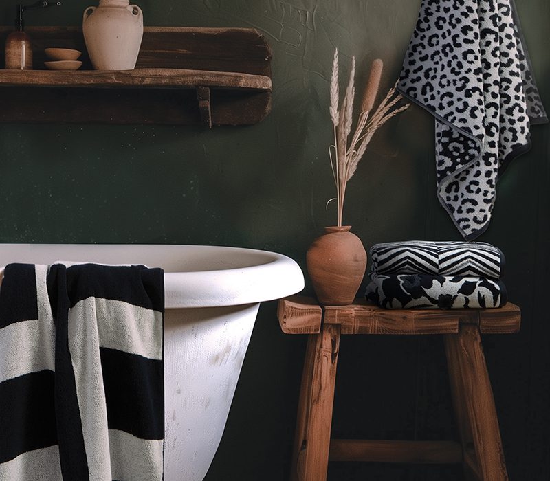 NEF-NEF ΠΕΤΣΕΤΑ ΜΠΑΝΙΟΥ BLOSSEN 70Χ140, 100% BAMBAKI - Image 4