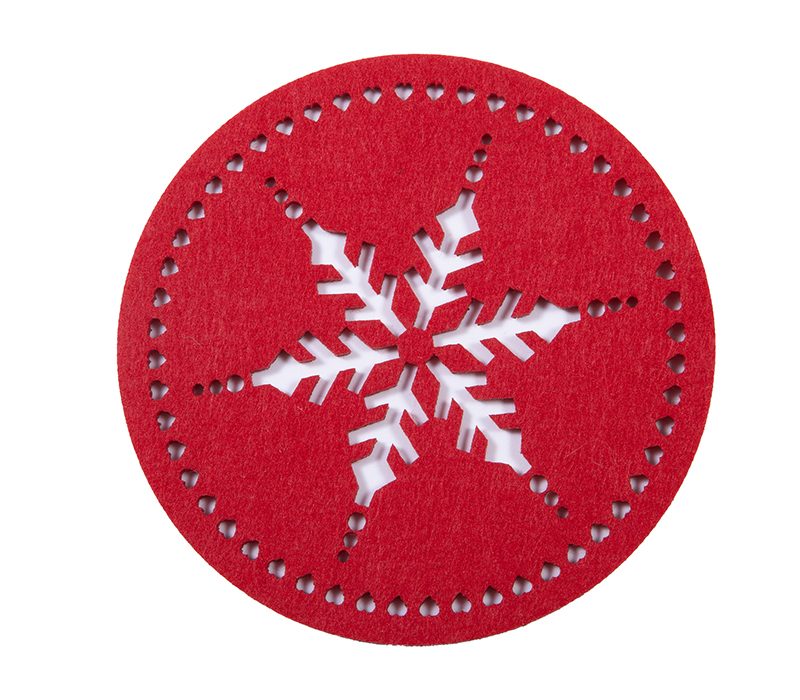 NEF-NEF ΧΡΙΣΤΟΥΓΕΝΝΙΑΤΙΚΟ ΣΟΥΒΕΡ 4 TMX SNOW FLAKE 24, 100% ΠΟΛΥΕΣΤΕΡΑΣ