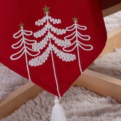 NEF-NEF ΧΡΙΣΤΟΥΓΕΝΝΙΑΤΙΚΟ ΤΡΑΠΕΖΟΜΑΝΤΗΛΟ ELEGANT CHRISTMAS 100X100, 100% COTTON - Image 2