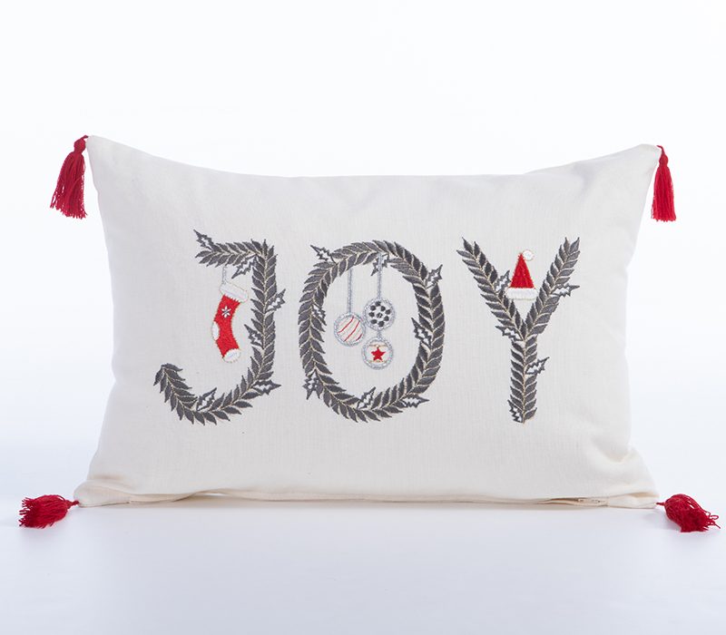 NEF-NEF ΧΡΙΣΤΟΥΓΕΝΝΙΑΤΙΚΟ ΔΙΑΚΟΣΜΗΤΙΚΟ ΜΑΞΙΛΑΡΙ CHRISTMAS IS ALL AROUND 30X45, ΥΦ:100% BAMB ΕΣΩΤ100% ΠΟΛ