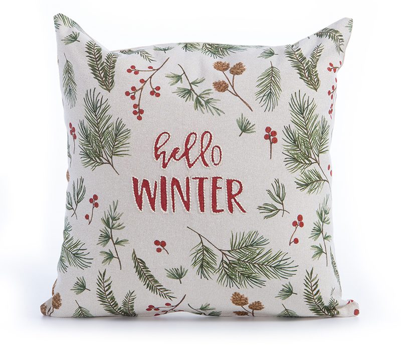 NEF-NEF ΧΡΙΣΤΟΥΓΕΝΝΙΑΤΙΚΟ ΔΙΑΚΟΣΜΗΤΙΚΟ ΜΑΞΙΛΑΡΙ HELLO WINTER 45Χ45, ΥΦ:89% ΒΑΜΒ-7% ΣΥΝΘ-4% ΠΟΛ ΕΣΩΤ:100% ΠΟΛ