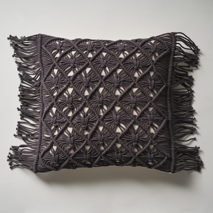 Μαξιλαροθήκη 45x45cm GOFIS HOME  Sahara Volcanic Grey 193/48