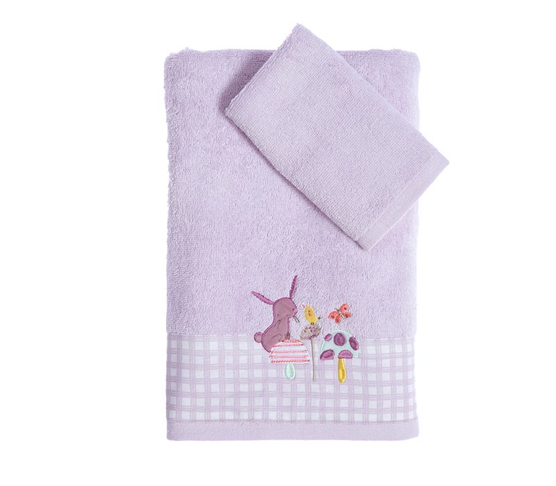 NEF-NEF ΒΡΕΦΙΚΕΣ ΠΕΤΣΕΤΕΣ ΣΕΤ 2TMX MON PETIT JARDIN NEF-NEF HOMEWARE, 100% ΒΑΜΒΑΚΙ - Image 2