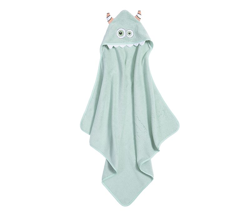 NEF-NEF ΒΡΕΦΙΚΗ ΚΑΠΑ ALPHABET MONSTER 75X75 NEF-NEF HOMEWARE, 100% ΒΑΜΒΑΚΙ