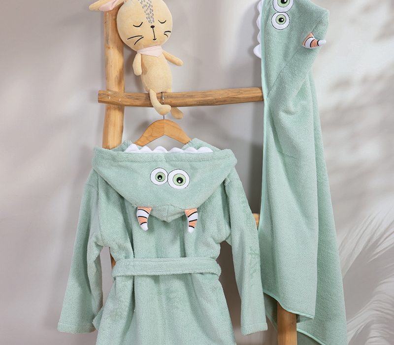 NEF-NEF ΒΡΕΦΙΚΗ ΚΑΠΑ ALPHABET MONSTER 75X75 NEF-NEF HOMEWARE, 100% ΒΑΜΒΑΚΙ - Image 2