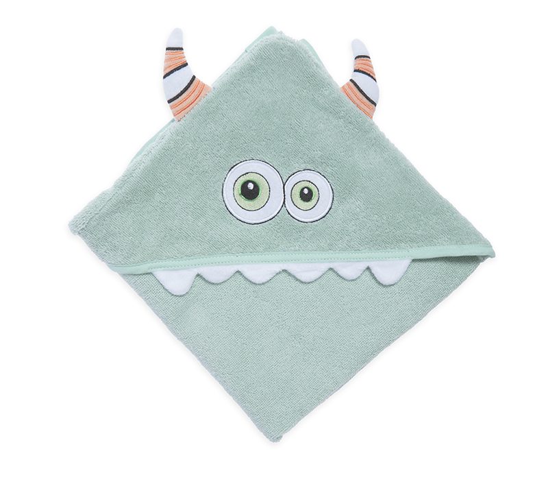 NEF-NEF ΒΡΕΦΙΚΗ ΚΑΠΑ ALPHABET MONSTER 75X75 NEF-NEF HOMEWARE, 100% ΒΑΜΒΑΚΙ - Image 3