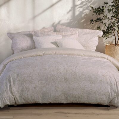 NEF-NEF ΣΕΤ ΣΕΝΤΟΝΙΑ ΒΑΜΒΑΚΟΣΑΤΕΝ KING SIZE LILARD SPRING 270X280 NEF-NEF HOMEWARE, 100% BAMBAKI