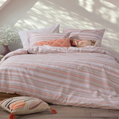 NEF-NEF ΣΕΤ ΣΕΝΤΟΝΙΑ ΒΑΜΒΑΚΕΡΑ KING SIZE QUANTRO ΜΕ ΛΑΣΤΙΧΟ NEF-NEF HOMEWARE, 100% ΒΑΜΒΑΚΙ