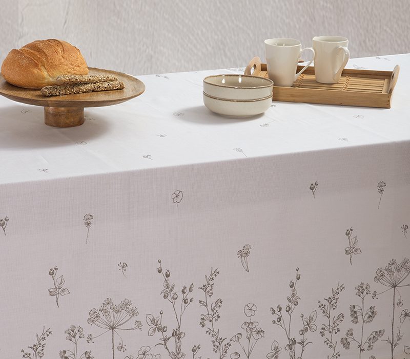 NEF-NEF ΤΡΑΠΕΖΟΜΑΝΤΗΛΟ CLARIS 140X180 NEF-NEF HOMEWARE, 50% BAMB-50% ΠΟΛ - Image 2