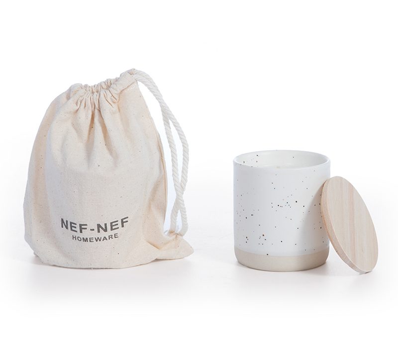 NEF-NEF ΑΡΩΜΑΤΙΚΟ ΚΕΡΙ WHITE LILY DREAM 180gr NEF-NEF HOMEWARE,