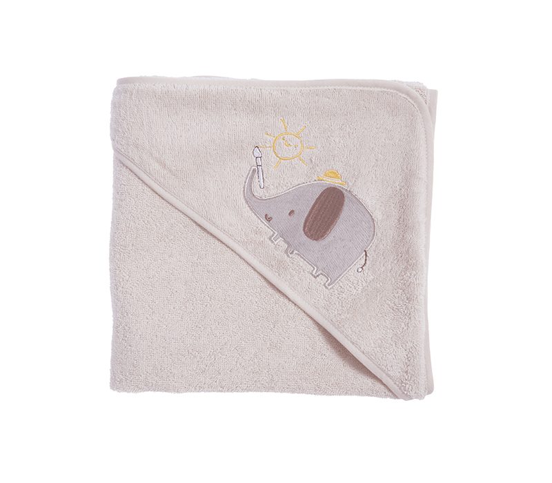 NEF-NEF ΒΡΕΦΙΚΗ ΚΑΠΑ HAPPY DAYS 75X75 NEF-NEF HOMEWARE, 100% ΒΑΜΒΑΚΙ