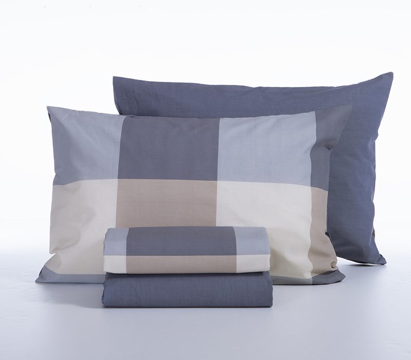 NEF-NEF ΣΕΤ ΣΕΝΤΟΝΙΑ ΒΑΜΒΑΚΕΡΑ ΔΙΠΛΑ CASUAL CHECK 200Χ270 NEF-NEF HOMEWARE, 100% ΒΑΜΒΑΚΙ - Image 6