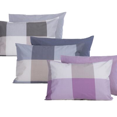 NEF-NEF ΜΑΞΙΛΑΡΟΘΗΚΗ CASUAL CHECK 52Χ72 NEF-NEF HOMEWARE, 100% ΒΑΜΒΑΚΙ