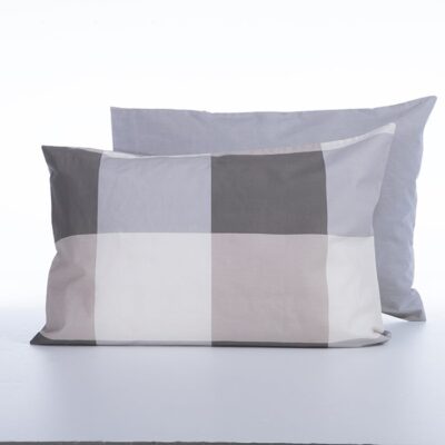 NEF-NEF ΜΑΞΙΛΑΡΟΘΗΚΗ CASUAL CHECK 52Χ72 NEF-NEF HOMEWARE, 100% ΒΑΜΒΑΚΙ - Image 4