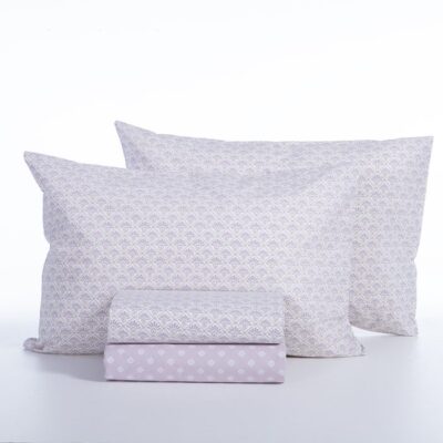 NEF-NEF ΣΕΤ ΣΕΝΤΟΝΙΑ ΒΑΜΒΑΚΕΡΑ ΜΟΝΑ KEYLAN 170X270 NEF-NEF HOMEWARE, 100% ΒΑΜΒΑΚΙ - Image 4