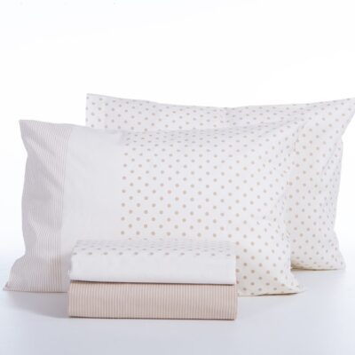 NEF-NEF ΣΕΤ ΣΕΝΤΟΝΙΑ ΒΑΜΒΑΚΕΡΑ ΜΟΝΑ DONTER 170X270 NEF-NEF HOMEWARE, 100% ΒΑΜΒΑΚΙ - Image 5