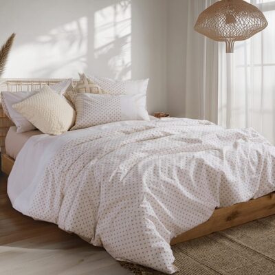 NEF-NEF ΣΕΤ ΣΕΝΤΟΝΙΑ ΒΑΜΒΑΚΕΡΑ ΔΙΠΛΑ DONTER 200Χ270 NEF-NEF HOMEWARE, 100% ΒΑΜΒΑΚΙ