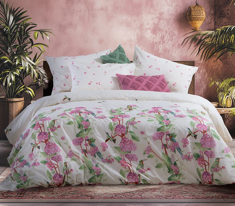NEF-NEF ΣΕΤ ΣΕΝΤΟΝΙΑ ΒΑΜΒΑΚΕΡΑ ΔΙΠΛΑ DREAM ON 200Χ270 NEF-NEF HOMEWARE, 100% ΒΑΜΒΑΚΙ