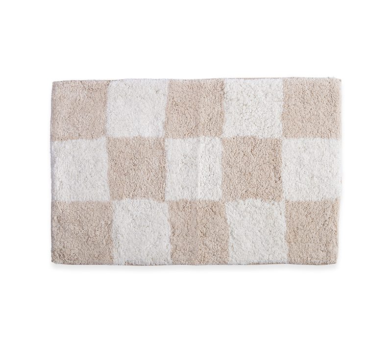 NEF-NEF ΧΑΛΑΚΙ ΜΠΑΝΙΟΥ CHESS 50X80 NEF-NEF HOMEWARE, 100% ΒΑΜΒΑΚΙ - Image 5