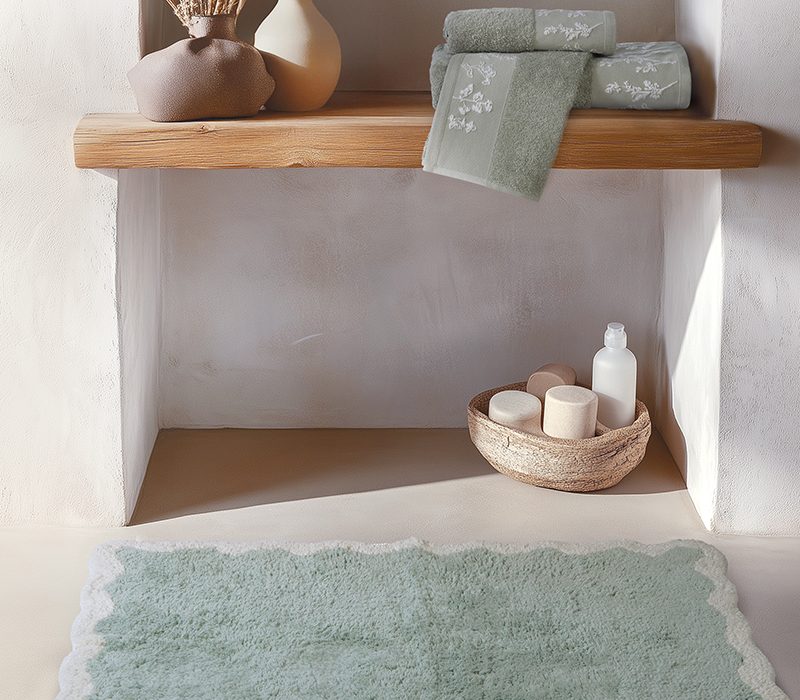 NEF-NEF ΧΑΛΑΚΙ ΜΠΑΝΙΟΥ CLARIS 60X90 NEF-NEF HOMEWARE, 100% ΒΑΜΒΑΚΙ - Image 5