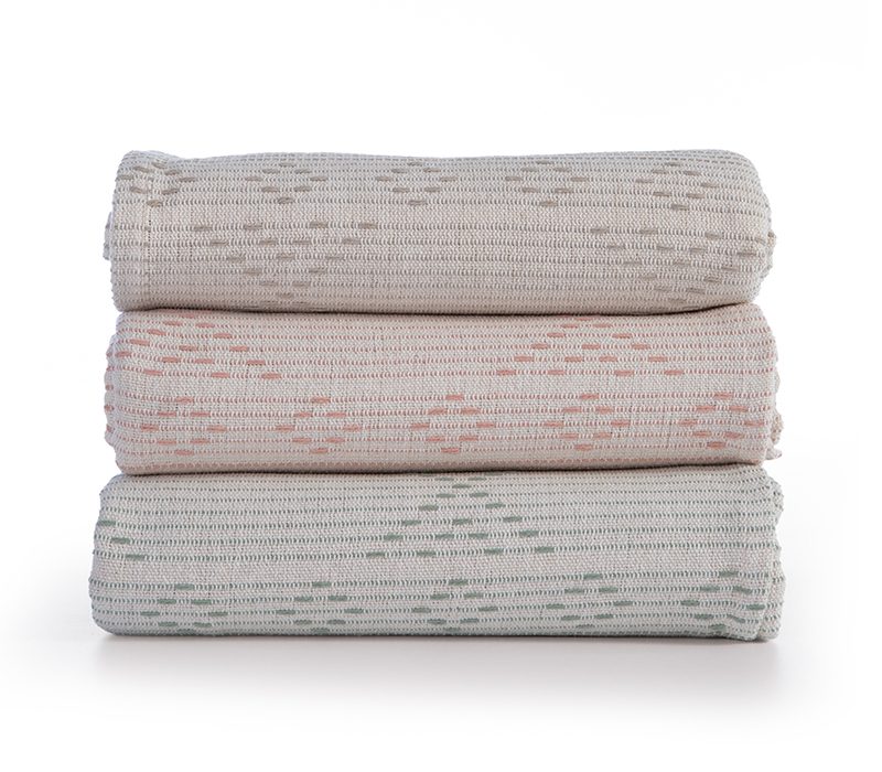 NEF-NEF ΡΙΧΤΑΡΙ ΤΡΙΘΕΣΙΟΥ ΚΑΝΑΠΕ RESAN 180Χ300 NEF-NEF HOMEWARE, 100% BAMBAKI