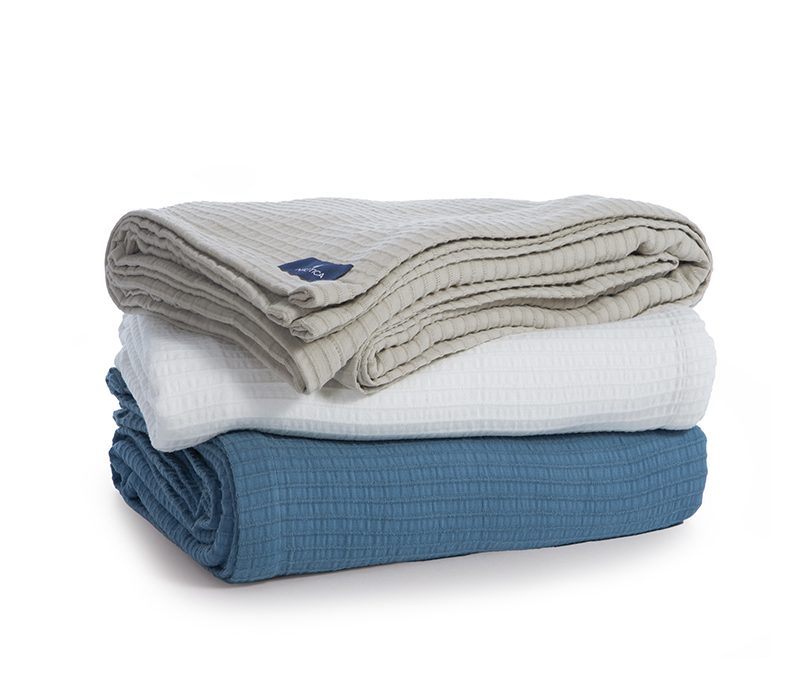 NEF-NEF ΚΟΥΒΕΡΤΑ ΠΙΚΕ ΥΠΕΡΔΙΠΛΗ NAUTICA - NAU NAVY 230X240 NEF-NEF HOMEWARE, 100% ΒΑΜΒΑΚΙ