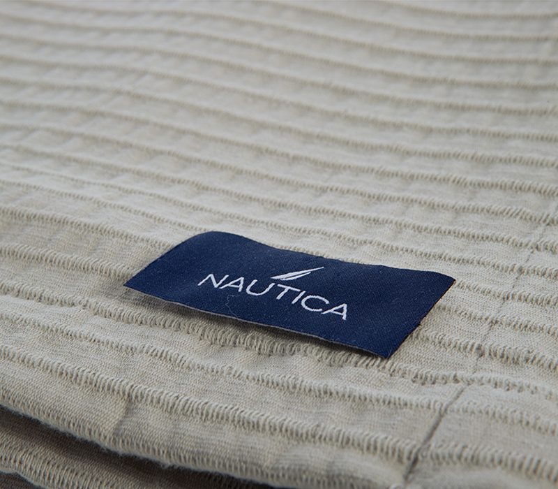 NEF-NEF ΚΟΥΒΕΡΤΑ ΠΙΚΕ ΥΠΕΡΔΙΠΛΗ NAUTICA - NAU NAVY 230X240 NEF-NEF HOMEWARE, 100% ΒΑΜΒΑΚΙ - Image 3