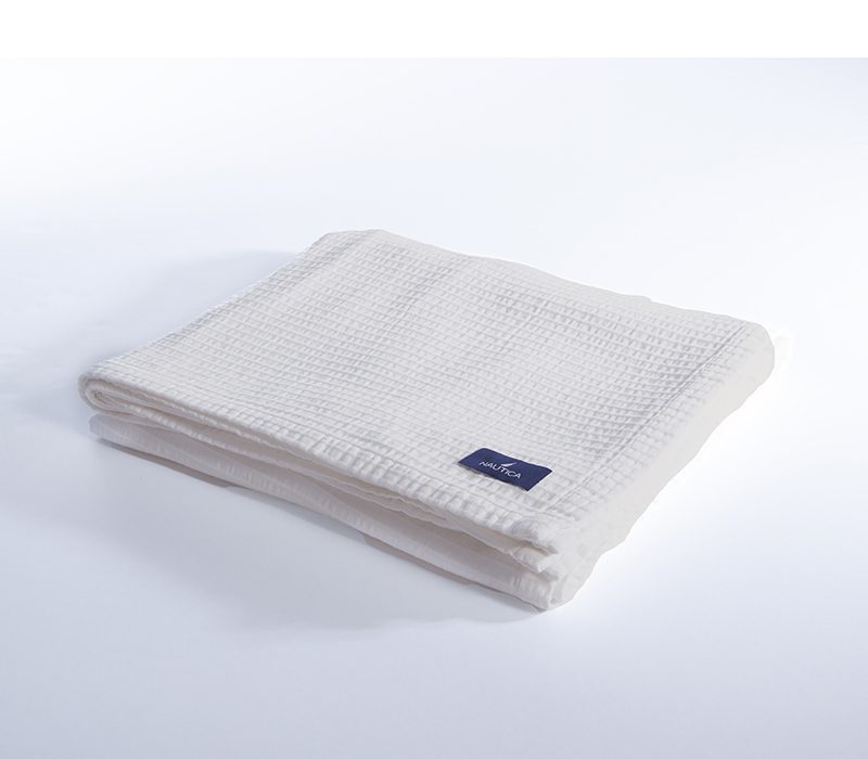 NEF-NEF ΚΟΥΒΕΡΤΑ ΠΙΚΕ ΥΠΕΡΔΙΠΛΗ NAUTICA - NAU NAVY 230X240 NEF-NEF HOMEWARE, 100% ΒΑΜΒΑΚΙ - Image 5