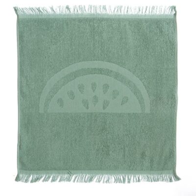 NEF-NEF ΠΟΤΗΡΟΠΑΝΟ WATERMELLON 50Χ50 NEF-NEF HOMEWARE, 100% BAMBAKI - GREEN