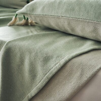 Ριχτάρι Διακοσμητικό 180x180cm GOFIS HOME  Kianga Bean Green 226/18 - Image 4