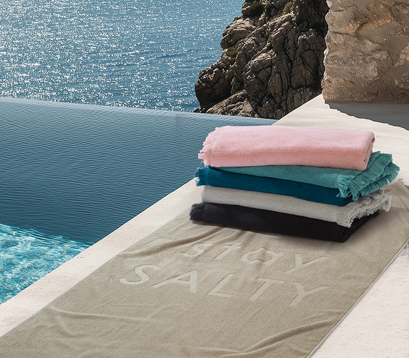 NEF-NEF ΠΕΤΣΕΤΑ ΘΑΛΑΣΣΗΣ STAY SALTY 90X170, 100% ΒΑΜΒΑΚΙ - Image 3