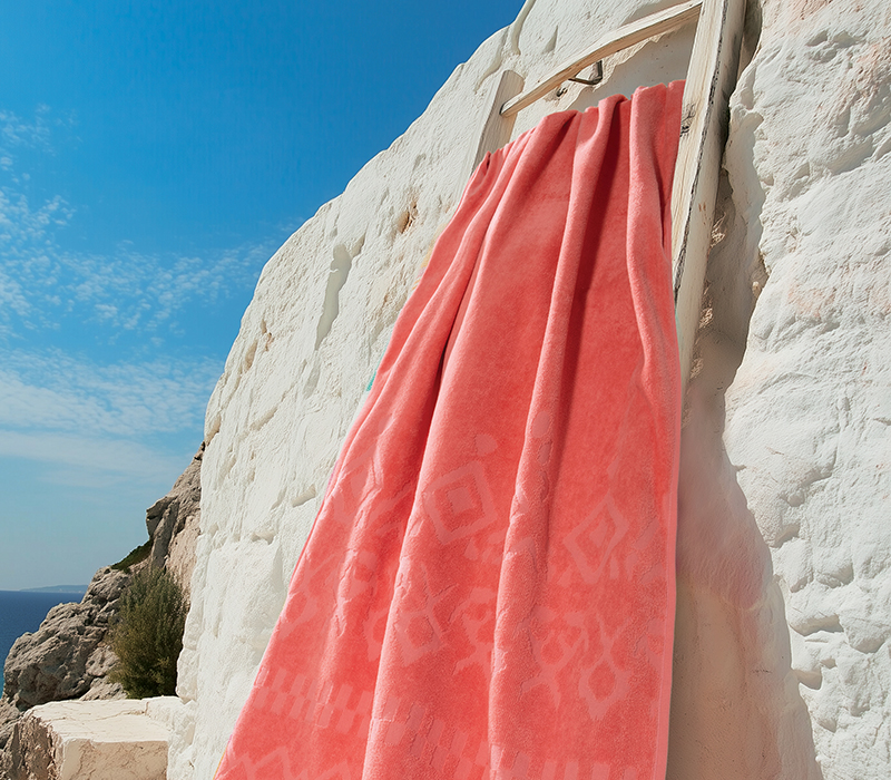 NEF-NEF ΠΕΤΣΕΤΑ ΘΑΛΑΣΣΗΣ TRIVIAN 80X160 NEF-NEF HOMEWARE, 100% BAMBAKI - Image 6