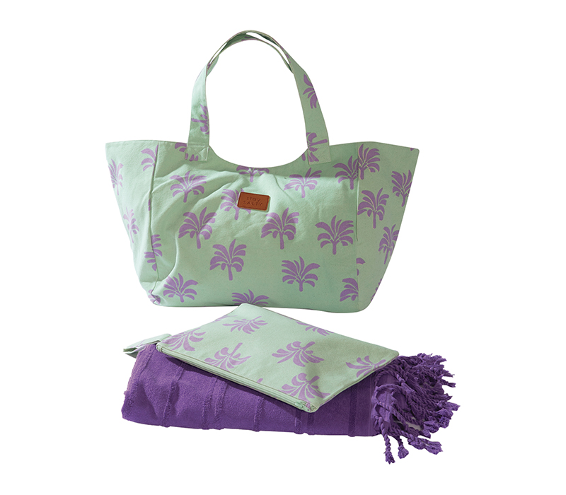 NEF-NEF ΤΣΑΝΤΑ ΘΑΛΑΣΣΗΣ PALMER 41X39X24 NEF-NEF HOMEWARE, 100% ΒΑΜΒΑΚΙ - Image 2