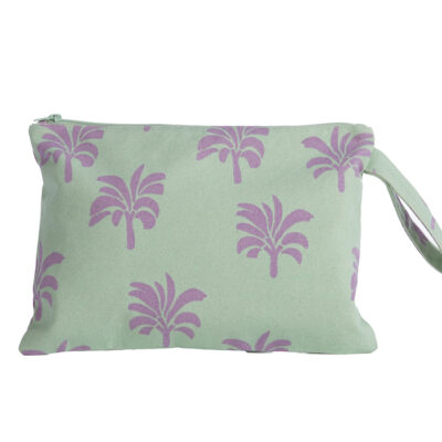 NEF-NEF ΤΣΑΝΤΑΚΙ ΘΑΛΑΣΣΗΣ PALMER 33X23 NEF-NEF HOMEWARE, 100% ΒΑΜΒΑΚΙ - MINT