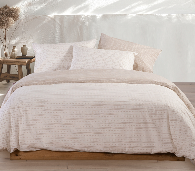 ΣΕΤ ΣΕΝΤΟΝΙΑ ΥΠΕΡΔΙΠΛΑ BARSOL 240X260 NEF-NEF HOMEWARE, 100% ΒΑΜΒAKI - Image 3