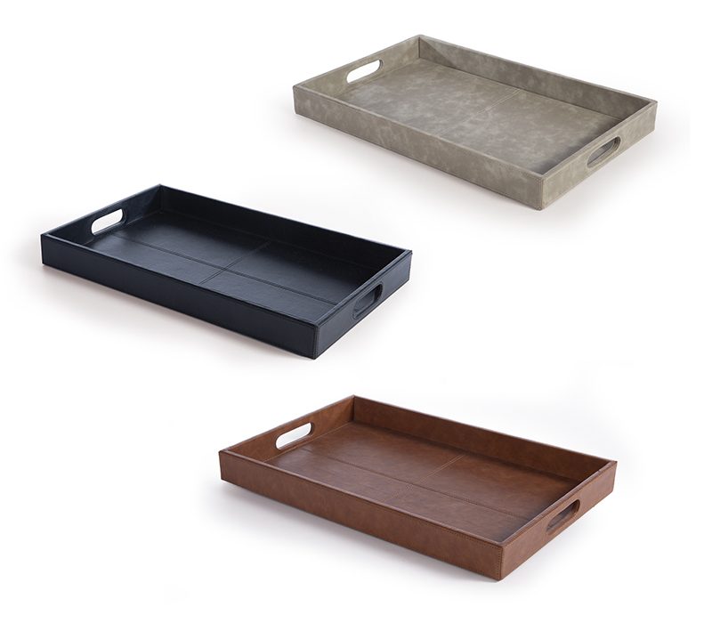 ΔΙΣΚΟΣ LETHAL 30X50Χ5 ΜΕ ΥΦΗ ΔΕΡΜΑΤΟΣ NEF-NEF HOMEWARE, ΤΕΧΝΗΤΟ ΔΕΡΜΑ